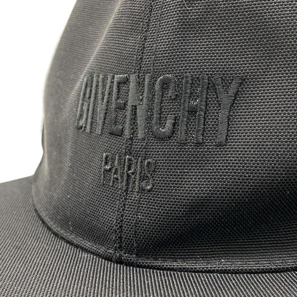 GIVENCHY Logo Cap Black Men Women - Picture 4 of 8